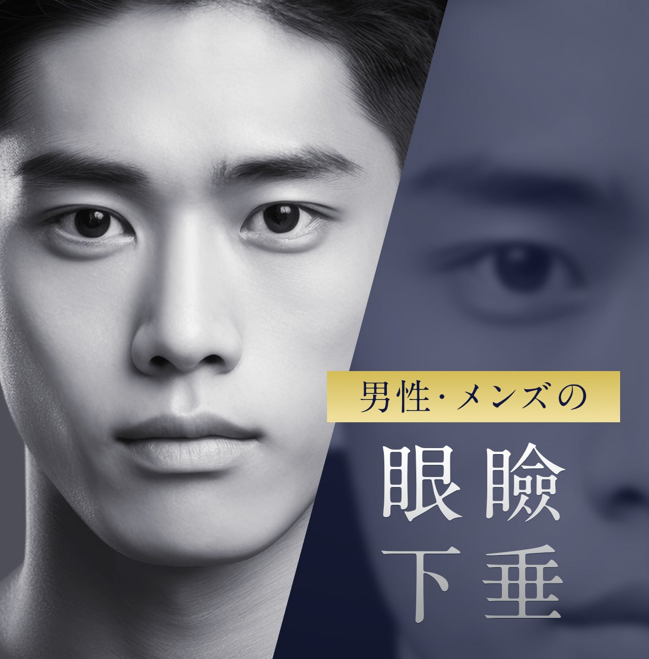 男性・メンズの眼瞼下垂