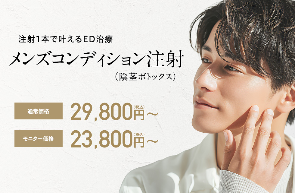 メンズコンディション注射(陰茎ボトックス)